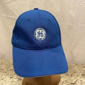 General Electric Breathable Fabric Blue Baseball Adjustable Baseball Cap Hat